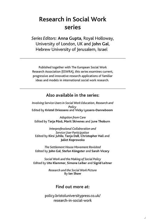 Cover image of Critical Gerontology for Social Workers