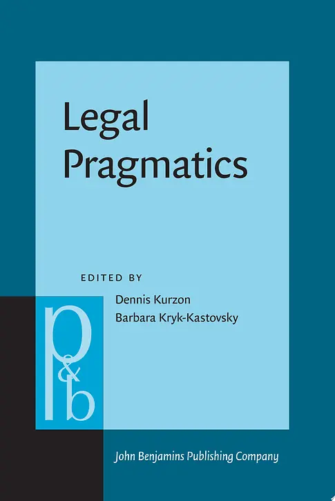 Cover image of Legal Pragmatics