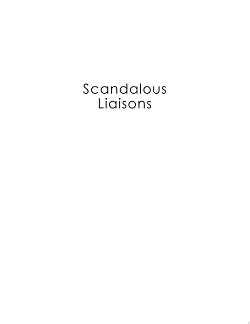 Cover image of Scandalous Liaisons