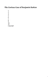 The Curious Case of Benjamin Button cover image