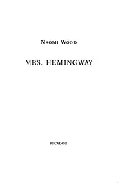 Mrs Hemingway cover image