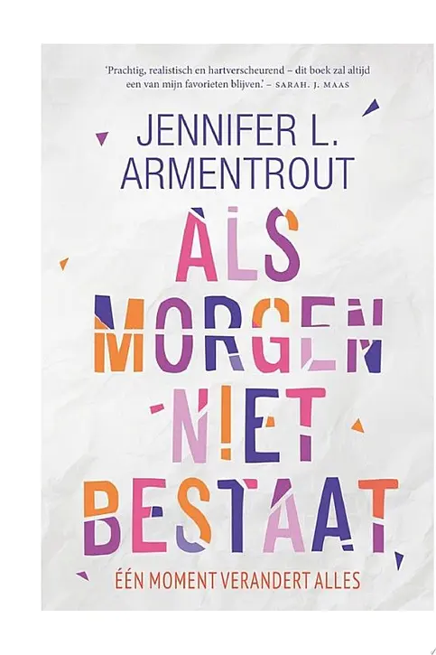 Cover image of Als morgen niet bestaat